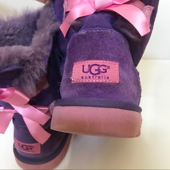 Authentic Ugg Bailey Bow II size 5 (fits women’s 7) - Picture 6 of 7